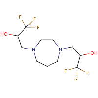 CAS: 477847-09-9 | PC10115 | 1,1,1-Trifluoro-3-[4-(3,3,3-trifluoro-2-hydroxypropyl)homopiperazin-1-yl]propan-2-ol