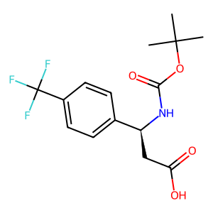 CAS: 500770-79-6 | PC101217 | (S)-3-((tert-Butoxycarbonyl)amino)-3-(4-(trifluoromethyl)phenyl)propanoic acid