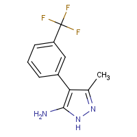 CAS:851975-08-1 | PC10125 | 3-Methyl-4-[3-(trifluoromethyl)phenyl]-1H-pyrazol-5-amine