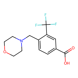 CAS: 934020-34-5 | PC101253 | 4-(Morpholinomethyl)-3-(trifluoromethyl)benzoic acid