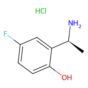 CAS: 2379311-62-1 | PC101306 | (S)-2-(1-Aminoethyl)-4-fluorophenol hydrochloride