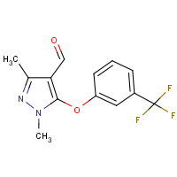 CAS:109925-28-2 | PC10131 | 1,3-Dimethyl-5-[3-(trifluoromethyl)phenoxy]-1H-pyrazole-4-carboxaldehyde