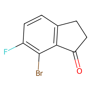 CAS: 1260011-83-3 | PC101330 | 7-Bromo-6-fluoro-2,3-dihydro-1H-inden-1-one