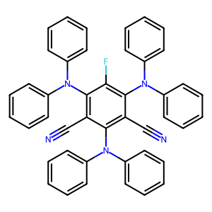 CAS: 2260543-73-3 | PC101376 | 2,4,6-Tris(diphenylamino)-5-fluoroisophthalonitrile