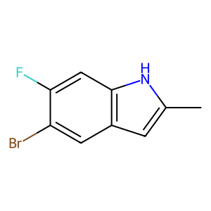 CAS: 1427363-52-7 | PC101385 | 5-Bromo-6-fluoro-2-methyl-1H-indole
