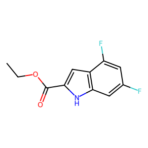 CAS: 870536-93-9 | PC101405 | Ethyl 4,6-difluoro-1H-indole-2-carboxylate