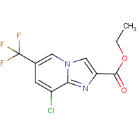 CAS:353258-31-8 | PC10143 | Ethyl 8-chloro-6-(trifluoromethyl)imidazo[1,2-a]pyridine-2-carboxylate