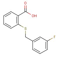 CAS:385383-44-8 | PC10145 | 2-(3-Fluorobenzylthio)benzoic acid