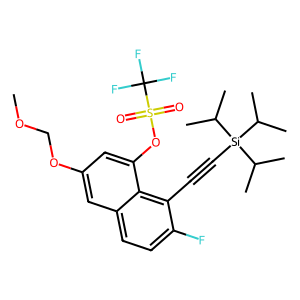 CAS: 2621932-36-1 | PC101451 | 7-Fluoro-3-(methoxymethoxy)-8-((triisopropylsilyl)ethynyl)naphthalen-1-yl trifluoromethanesulfonate