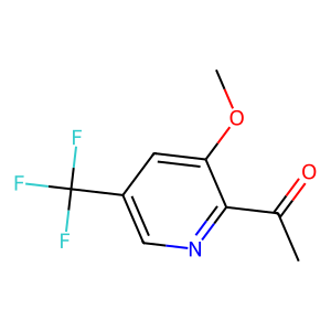 CAS: 1256786-08-9 | PC101588 | 1-(3-Methoxy-5-(trifluoromethyl)pyridin-2-yl)ethanone