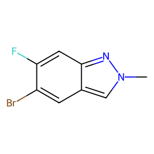 CAS: 2091272-22-7 | PC101636 | 5-Bromo-6-fluoro-2-methyl-2h-indazole