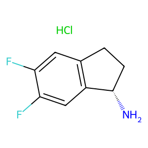 CAS: 1029689-74-4 | PC101667 | (S)-5,6-Difluoro-2,3-dihydro-1H-inden-1-amine hydrochloride