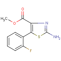 CAS:886361-38-2 | PC10171 | Methyl 2-amino-5-(2-fluorophenyl)-1,3-thiazole-4-carboxylate