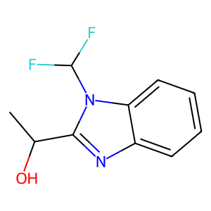 CAS: 851879-26-0 | PC101786 | 1-[1-(difluoromethyl)-1h-1,3-benzodiazol-2-yl]ethan-1-ol