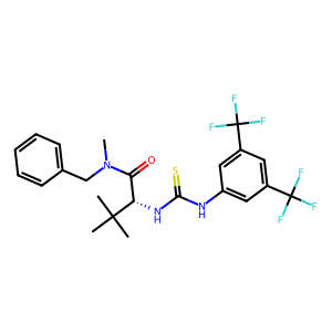 CAS: 1938090-71-1 | PC101787 | (R)-N-Benzyl-2-(3-(3,5-bis(trifluoromethyl)phenyl)thioureido)-N,3,3-trimethylbutanamide