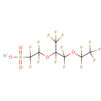 CAS:70755-50-9 | PC1018 | Potassium perfluoro-4-methyl-3,6-dioxaoctane-1-sulphonate