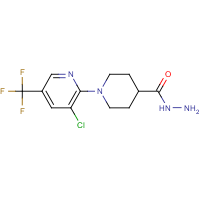 CAS:321430-54-0 | PC10181 | 1-[3-Chloro-5-(trifluoromethyl)pyridin-2-yl]piperidine-4-carbohydrazide
