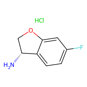 CAS: 2489613-16-1 | PC101811 | (S)-6-Fluoro-2,3-dihydrobenzofuran-3-amine hydrochloride