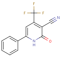 CAS:3335-44-2 | PC10183 | 1,2-Dihydro-2-oxo-6-phenyl-4-(trifluoromethyl)pyridine-3-carbonitrile