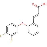 CAS: 338393-76-3 | PC10186 | 3-[2-(3,4-Difluorophenoxy)phenyl]acrylic acid