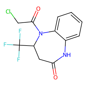CAS: 923168-29-0 | PC101862 | 5-(2-Chloroacetyl)-4-(trifluoromethyl)-2,3,4,5-tetrahydro-1h-1,5-benzodiazepin-2-one