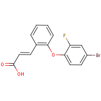 CAS:449778-69-2 | PC10189 | 3-[2-(4-Bromo-2-fluorophenoxy)phenyl]acrylic acid