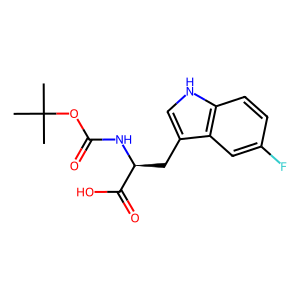CAS: 53478-53-8 | PC101891 | (S)-2-((tert-butoxycarbonyl)amino)-3-(5-fluoro-1H-indol-3-yl)propanoic acid