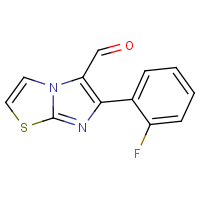CAS:439095-02-0 | PC10193 | 6-(2-Fluorophenyl)imidazo[2,1-b][1,3]thiazole-5-carboxaldehyde