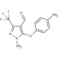 CAS:449778-73-8 | PC10194 | 1-Methyl-5-(4-methylphenoxy)-3-(trifluoromethyl)-1H-pyrazole-4-carboxaldehyde