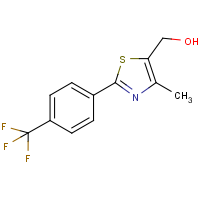 CAS:317318-96-0 | PC10199 | {4-Methyl-2-[4-(trifluoromethyl)phenyl]-1,3-thiazol-5-yl}methanol