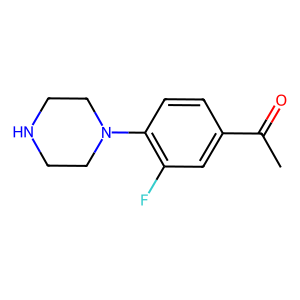 CAS: 189763-57-3 | PC102013 | 1-(3-Fluoro-4-(piperazin-1-yl)phenyl)ethan-1-one