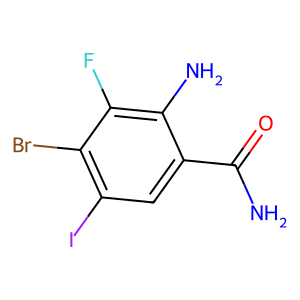 CAS: 2241721-73-1 | PC102040 | 2-Amino-4-bromo-3-fluoro-5-iodobenzamide