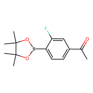CAS: 1807685-51-3 | PC102076 | 1-(3-Fluoro-4-(4,4,5,5-tetramethyl-1,3,2-dioxaborolan-2-yl)phenyl)ethan-1-one