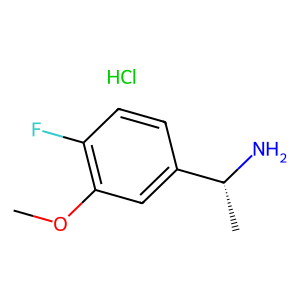 CAS: 1256944-96-3 | PC102154 | (R)-1-(4-Fluoro-3-methoxyphenyl)ethanamine hydrochloride