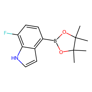CAS: 1394071-77-2 | PC102162 | 7-Fluoro-4-(4,4,5,5-tetramethyl-1,3,2-dioxaborolan-2-yl)-1H-indole