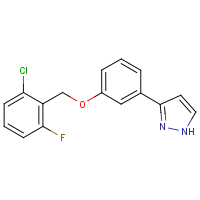 CAS:451485-60-2 | PC10217 | 3-{3-[(2-Chloro-6-fluorobenzyl)oxy]phenyl}-1H-pyrazole