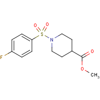 CAS:349624-64-2 | PC10218 | Methyl 1-[(4-fluorophenyl)sulphonyl]-4-piperidinecarboxylate