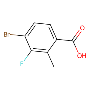 CAS: 1349716-97-7 | PC102223 | 4-Bromo-3-fluoro-2-methylbenzoic acid