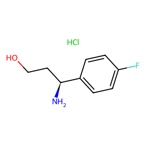 CAS: 1213160-13-4 | PC102242 | (S)-3-Amino-3-(4-fluorophenyl)propan-1-ol hydrochloride