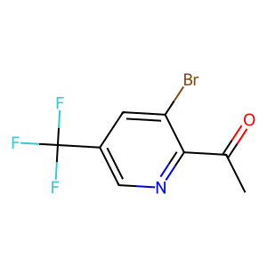 CAS: 1048384-87-7 | PC102245 | 1-(3-Bromo-5-(trifluoromethyl)pyridin-2-yl)ethanone
