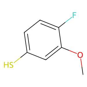 CAS: 1822665-11-1 | PC102250 | 4-Fluoro-3-methoxybenzenethiol