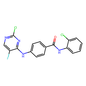 CAS: 1158838-41-5 | PC102286 | 4-(2-Chloro-5-fluoropyrimidin-4-ylamino)-N-(2-chlorophenyl)benzamide