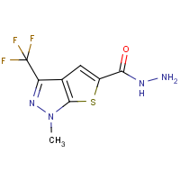 CAS:886360-63-0 | PC10229 | 1-Methyl-3-(trifluoromethyl)-1H-thieno[2,3-c]pyrazole-5-carbohydrazide