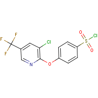 CAS: 338422-71-2 | PC10233 | 4-{[3-Chloro-5-(trifluoromethyl)pyridin-2-yl]oxy}benzenesulphonyl chloride