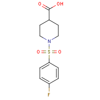 CAS:326907-70-4 | PC10241 | 1-[(4-Fluorophenyl)sulphonyl]piperidine-4-carboxylic acid