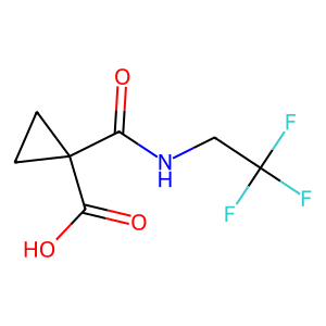 CAS: 1251057-15-4 | PC102433 | 1-((2,2,2-Trifluoroethyl)carbamoyl)cyclopropane-1-carboxylic acid