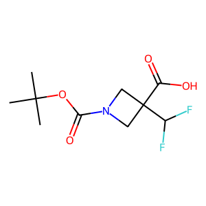 CAS: 1784562-69-1 | PC102450 | 1-(Tert-butoxycarbonyl)-3-(difluoromethyl)azetidine-3-carboxylic acid