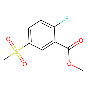CAS: 865663-98-5 | PC102556 | Methyl 2-fluoro-5-(methylsulfonyl)benzoate