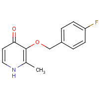 CAS:338965-51-8 | PC10260 | 3-(4-Fluorobenzyloxy)-2-methyl-1H-pyridin-4-one