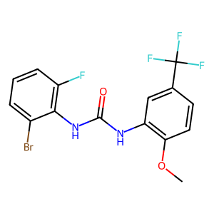 CAS: 917389-23-2 | PC102660 | 1-(2-Bromo-6-fluorophenyl)-3-(2-methoxy-5-(trifluoromethyl)phenyl)urea